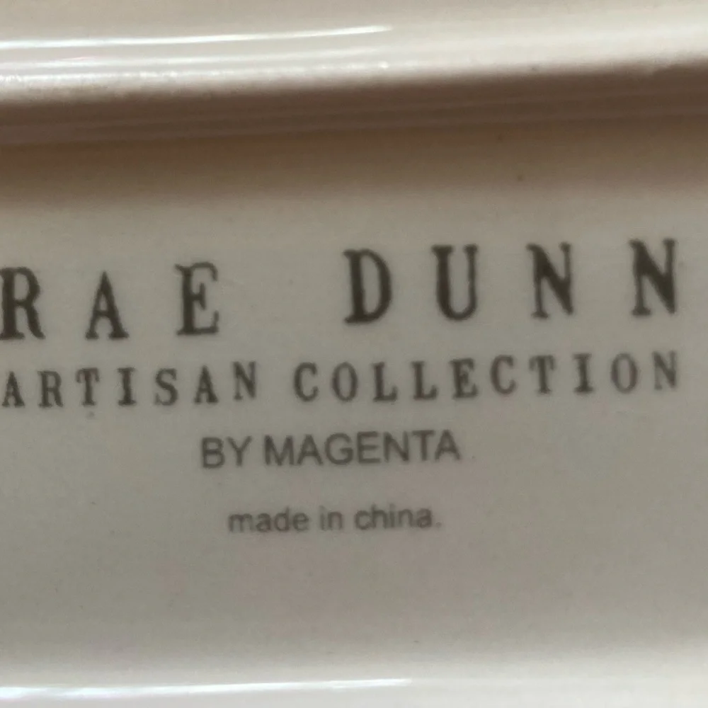 Rae Dunn Artisan Collection Ceramic Pencil Tray